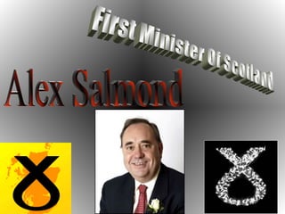 Alex Salmond First Minister Of Scotland 