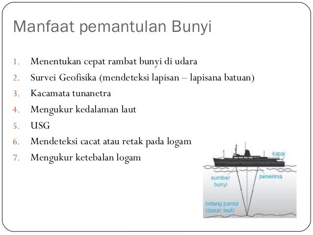 Manfaat Pemantulan Bunyi Dalam Kehidupan Sehari Hari Manfaat Pemantulan Bunyi Dalam Kehidupan Sehari Hari