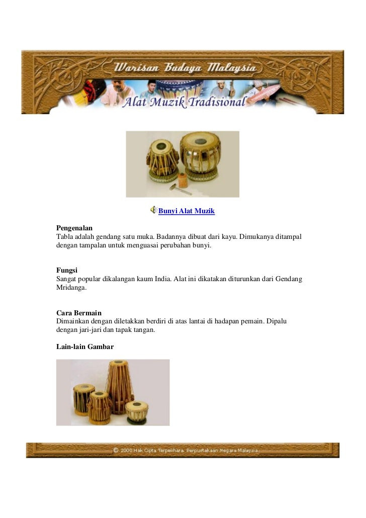 alat muzik tabla alat muzik tabla