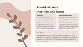 Comprehensive Guide to Algorithm Complexity and Efficiency Analysis | PDF