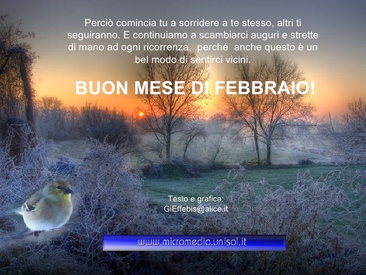 Buon Mese Di Febbraio 09 B