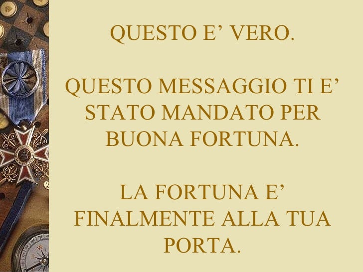 Buona Fortuna