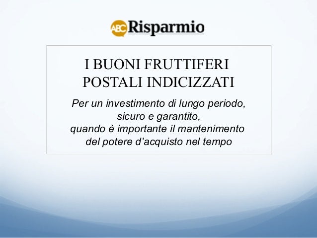 buoni
