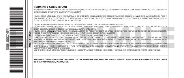 Buoni Novembre 2015 GameStop Italia buoni novembre 2015 gamestop italia
