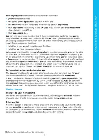 Bupa select-membership-guide | PDF