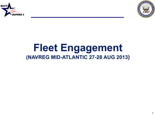 NAVY
BUPERS 3
1
Fleet Engagement
(NAVREG MID-ATLANTIC 27-28 AUG 2013)
 