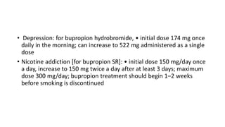 bupropion generic name Bupropion Hydrochloride 150 mg Extended-Release Tablets USP (XL) 30 Count (RX)