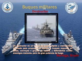 Buques,  Noriega Bryan