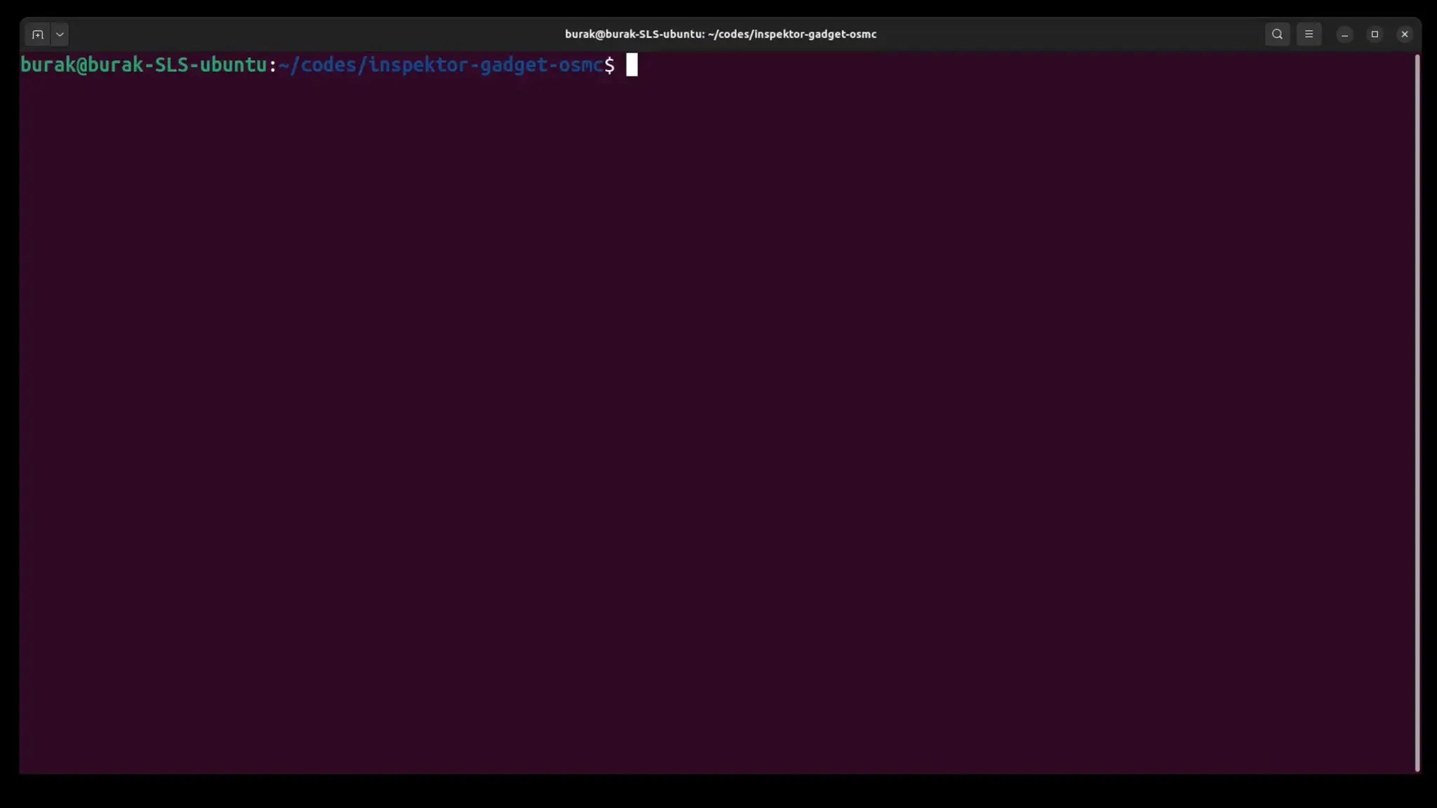 Demo of an official gadget
 