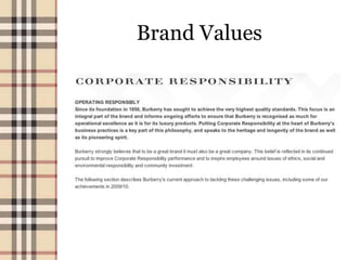Brand Values
 