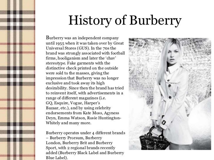 burberry case study
