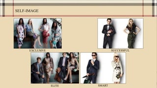 SELF-IMAGE
EXCLUSIVE
ELITE
SUCCESSFUL
SMART
 