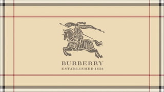 Burberry - Brand identity and