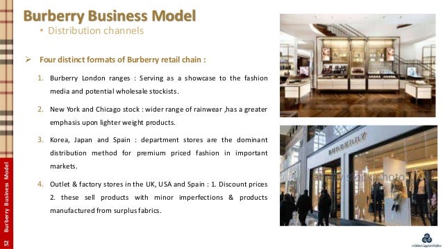 Burberry value proposition image