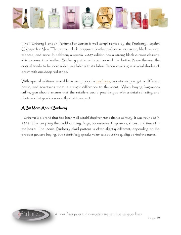 buying burberry in london