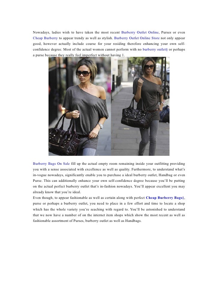 burberry outlet online