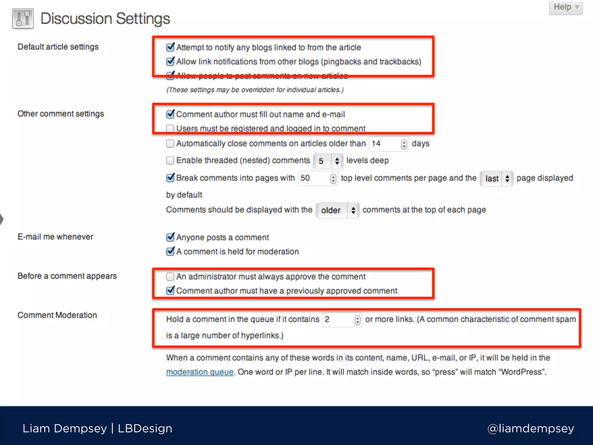 Liam Dempsey | LBDesign @liamdempsey