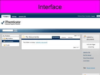 Interface
 