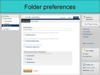 Folder preferences
 