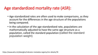 Burden of disease health indicators | PPTX