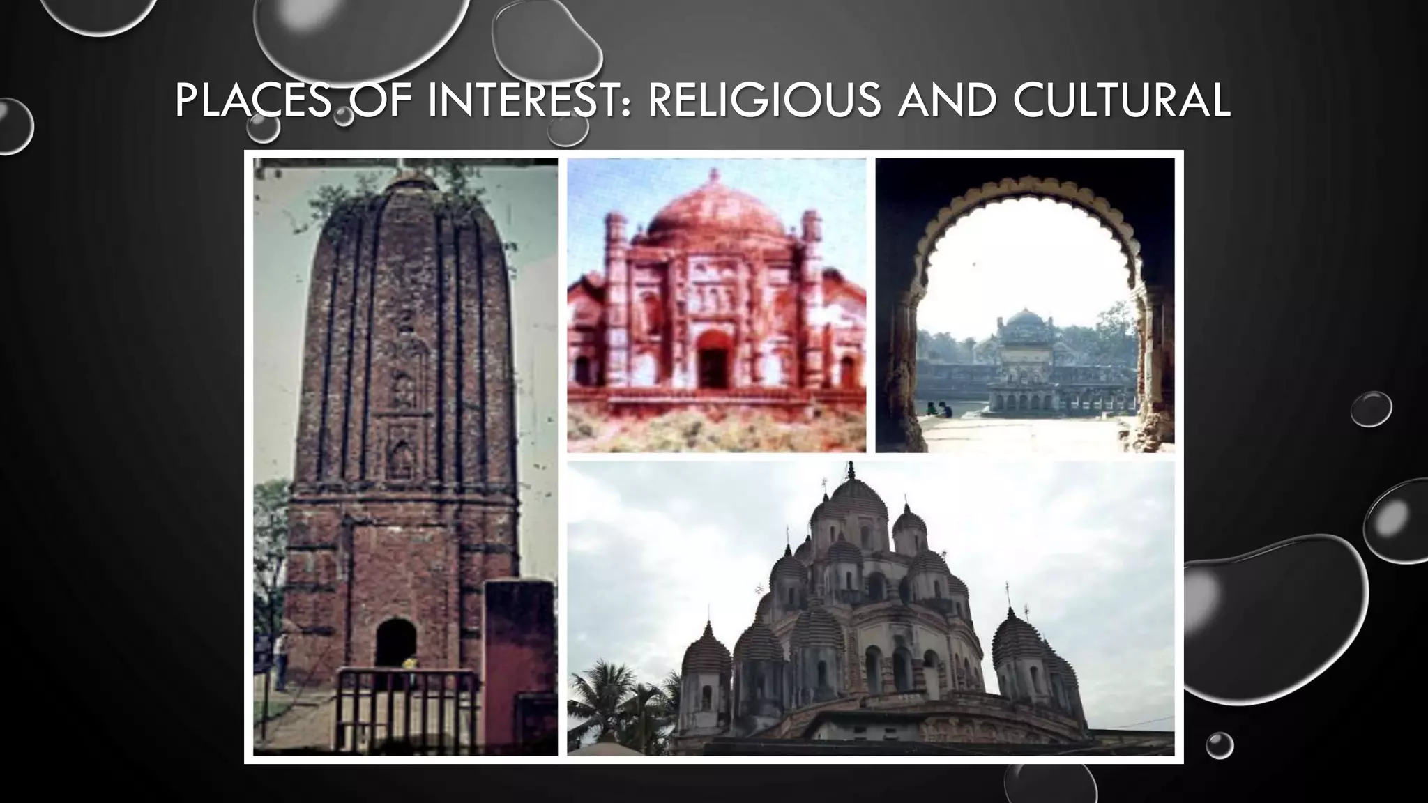PLACES OF INTEREST: RELIGIOUS AND CULTURAL
 