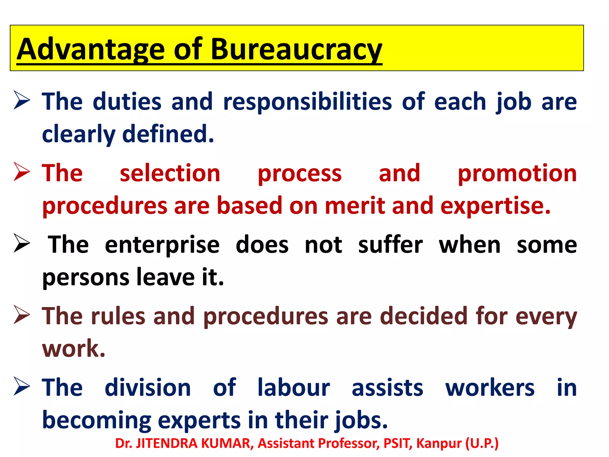 Bureaucracy | PPTX