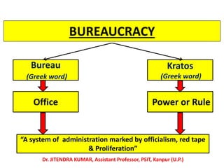 Bureaucracy Diagram