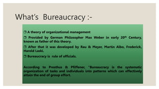 Bureaucracy .pptx
