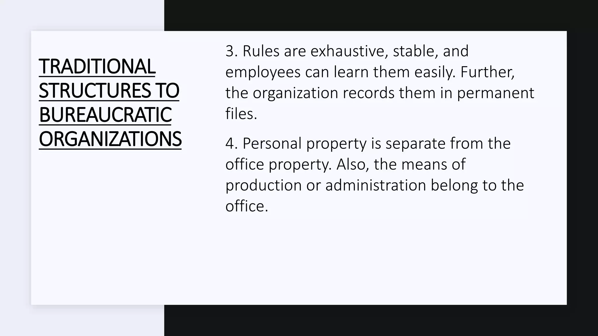 Max Weber's Bureaucratic Management Theory | PPTX