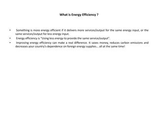 Bureau energy efficiency | PPTX