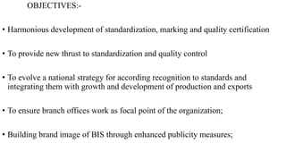Bureau of indian standard | PPTX
