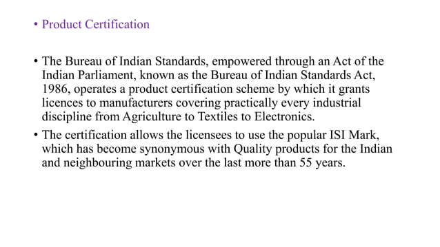 Bureau of indian standard | PPTX