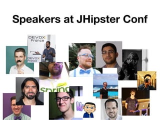 Speakers at JHipster Conf
 