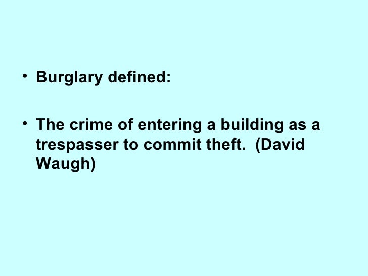 what does burglary of conveyance mean what does burglary of conveyance mean