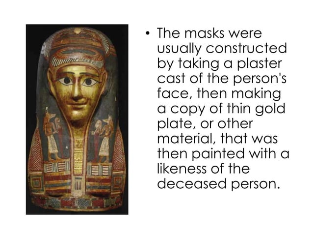 Egyptian Burial masks