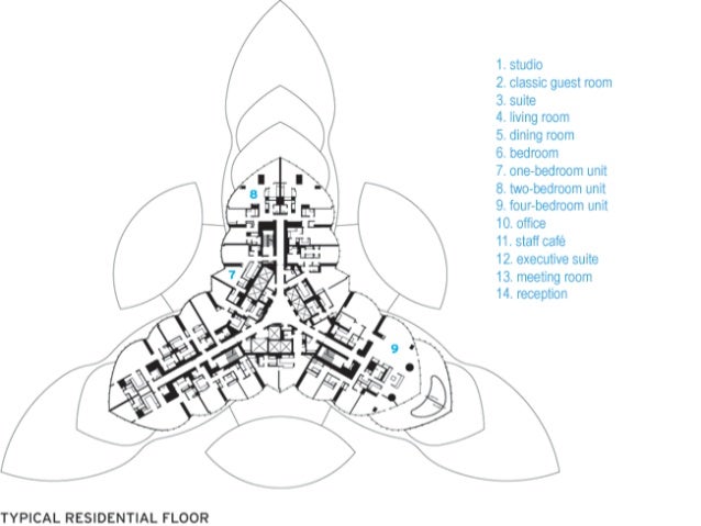 Burj Khalifa Tower Plans 19