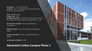 Intelligent Building- Burj Khalifa and Advantech Linkou Campus Phase 1 ...