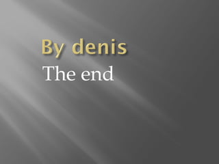 The end  