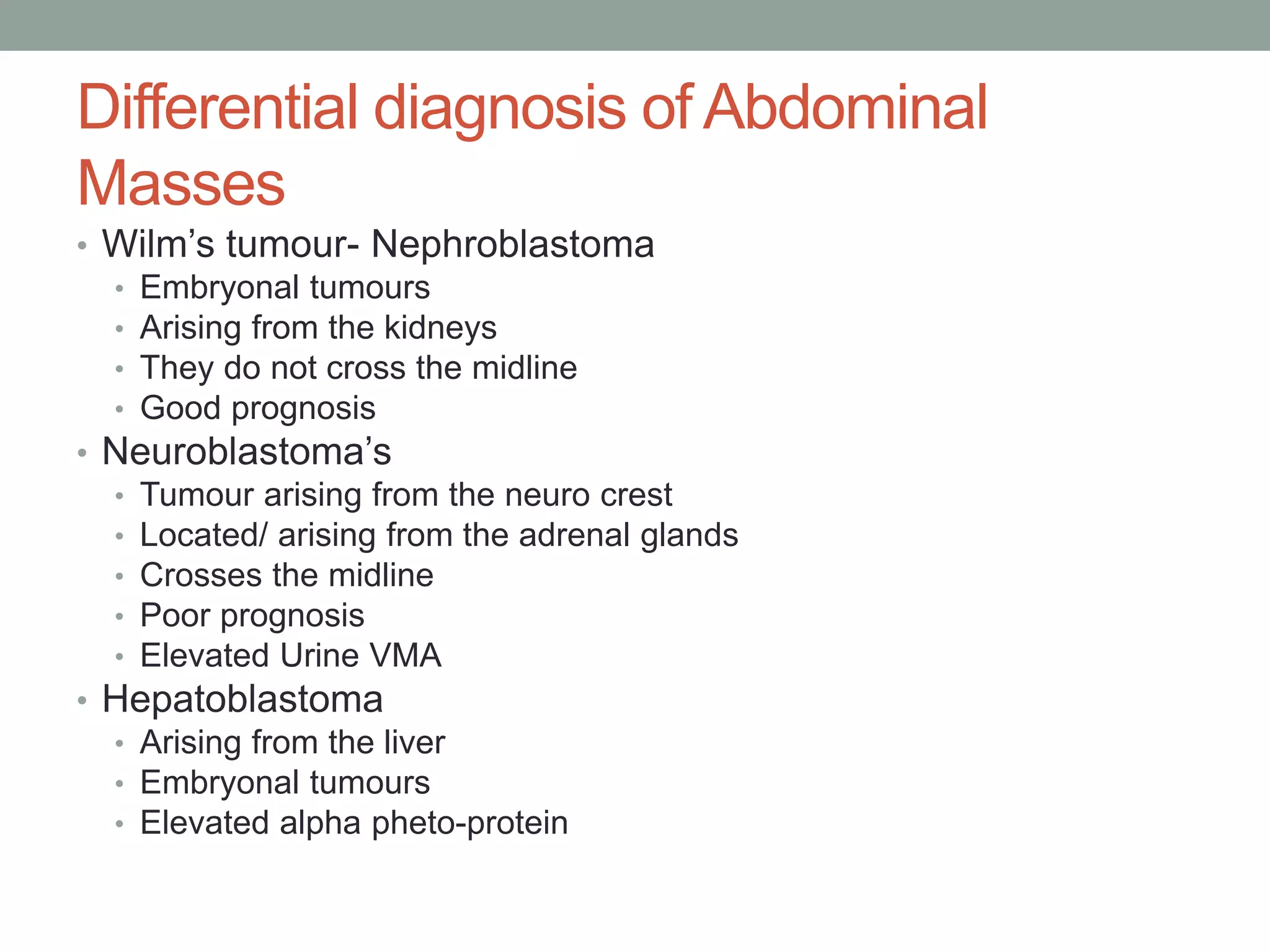 Burkitts lymphoma and abdominal masses | PPTX