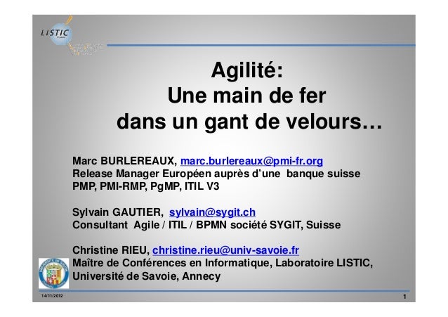 Agilite Une Main De Fer Dans Un Gant De Velours