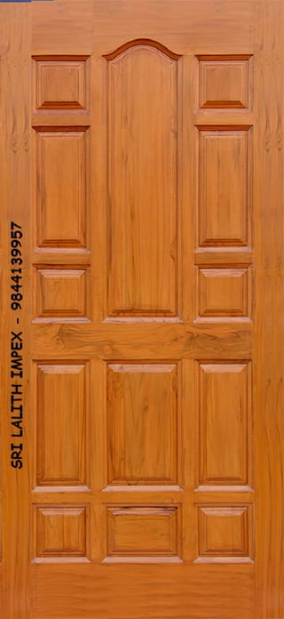 Burma teak wood doors