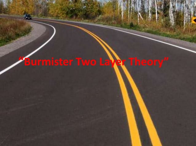 Burmister 2 layer | PPTX | Physics | Science