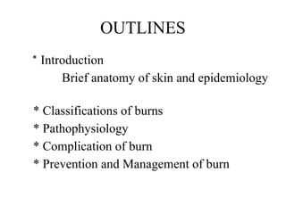 Burn.pptx fir medicine and public health | PPTX