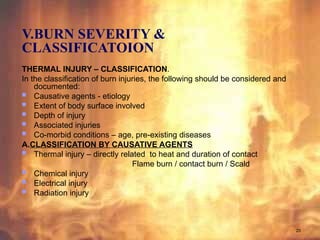 Burn pathophysiology and management skill that are mandatory | PPT