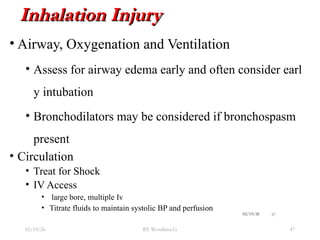 Comprehensive Overview of Burn Injuries: Types, Classification, and ...