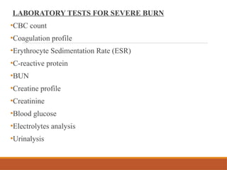 Burn Test Lab Comprehensive Overview of Burn Injuries: Types, Classification, and ...