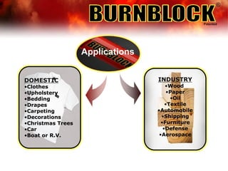 Burn Block China | PDF