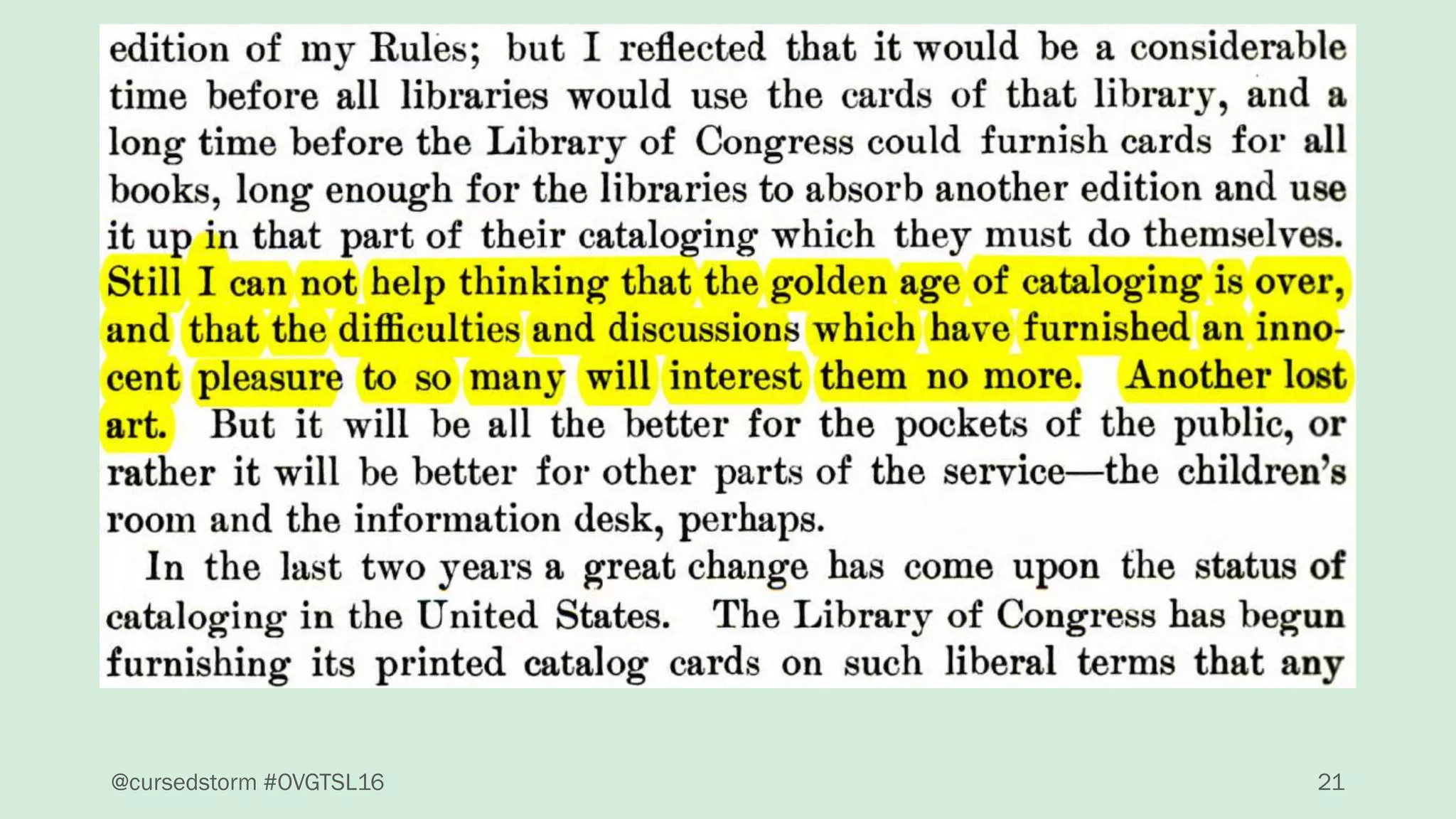 21@cursedstorm #OVGTSL16
 