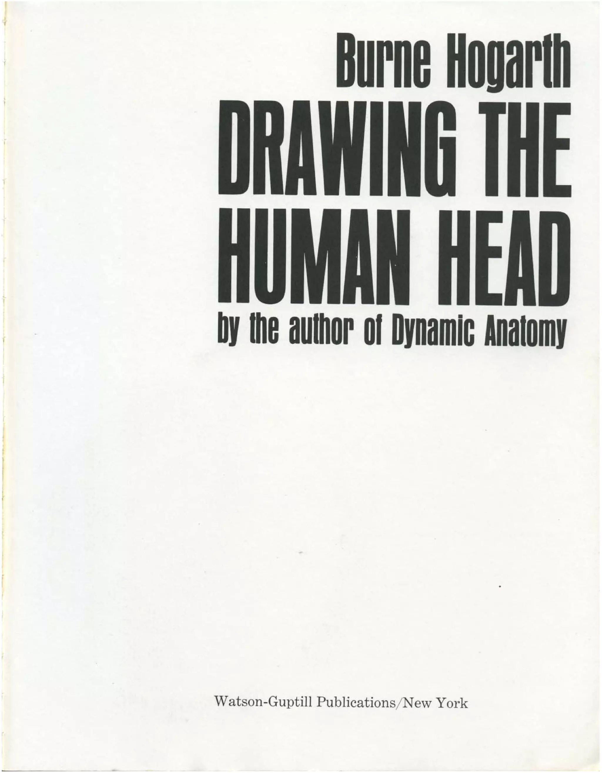 Burne Hogarth Drawing The Human Head Pdf