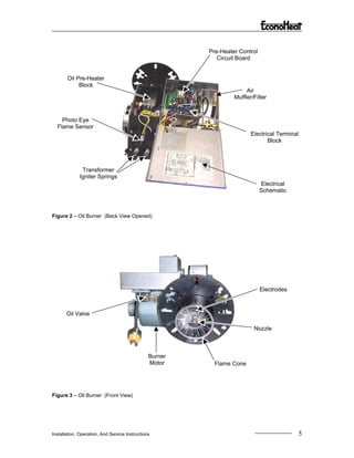 EconoHeat Manual for Vegetable Oil Heater | PDF